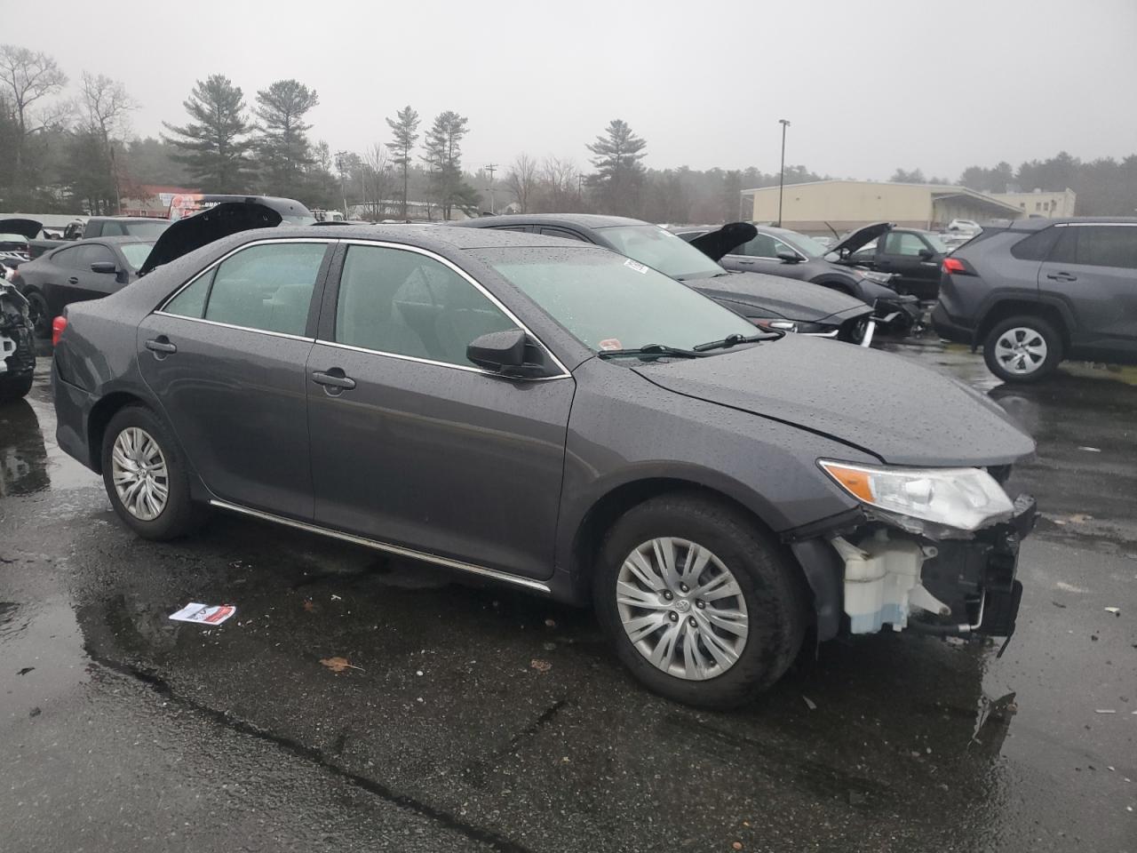 2014 Toyota Camry VIN 4T4BF1FK2ER368476 Copart auction photo, front end damage thumbnail 4