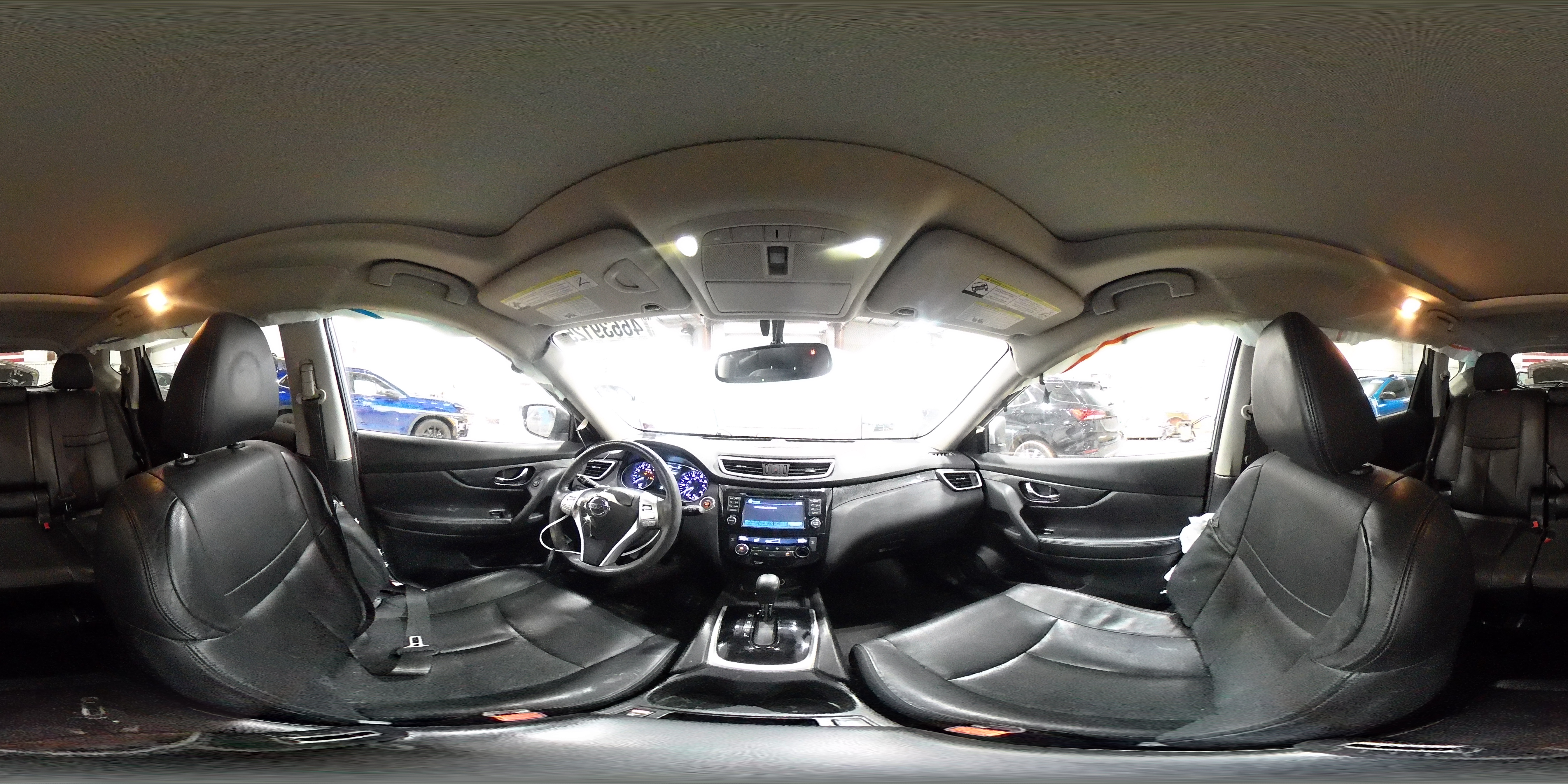 2014 Nissan Rogue VIN 5N1AT2MV5EC791771 Copart auction photo, front end / side damage thumbnail 14