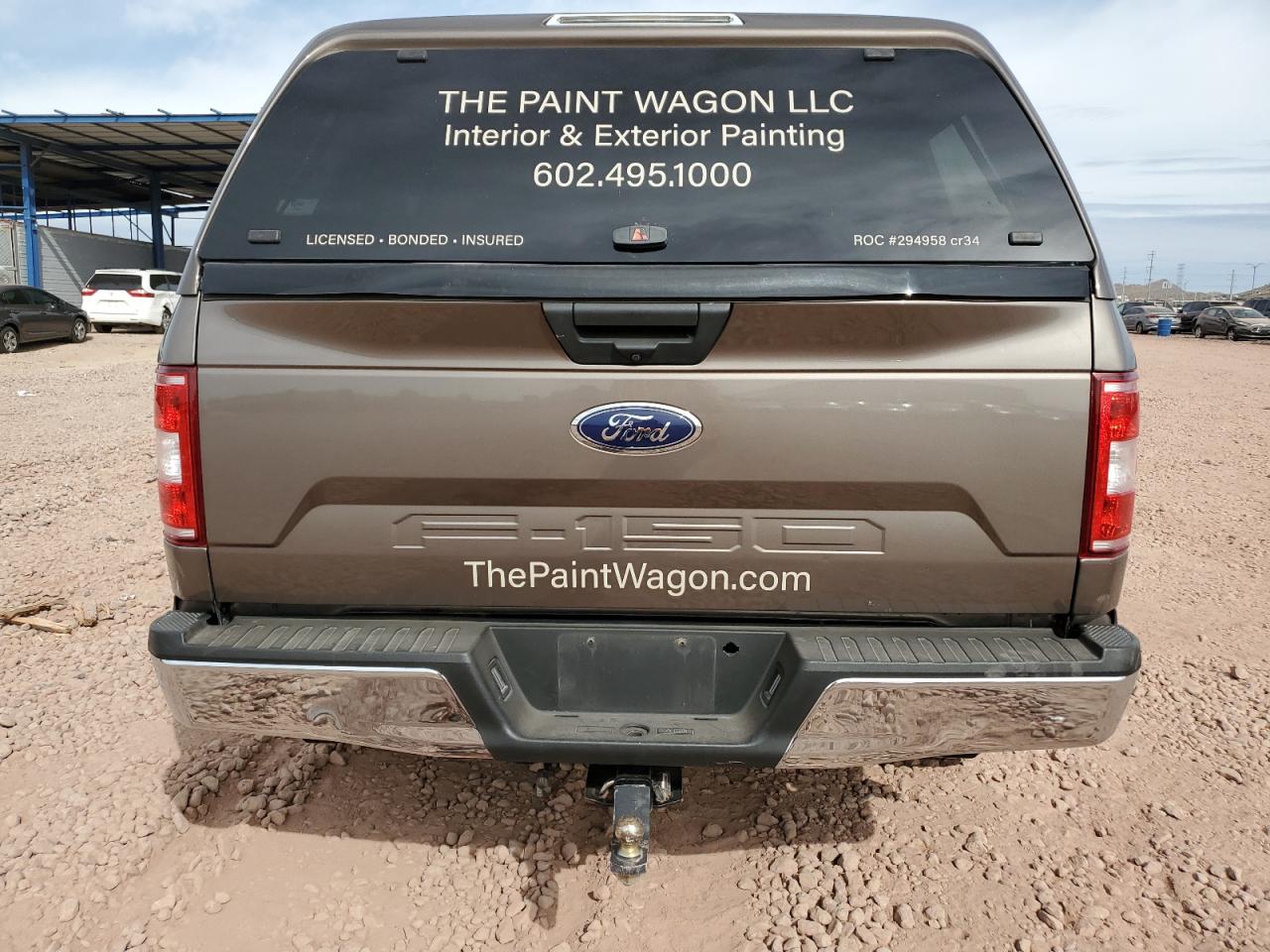 2020 Ford F-150 VIN 1FTEW1C51LFA97776 Copart auction photo, front end / side damage thumbnail 6