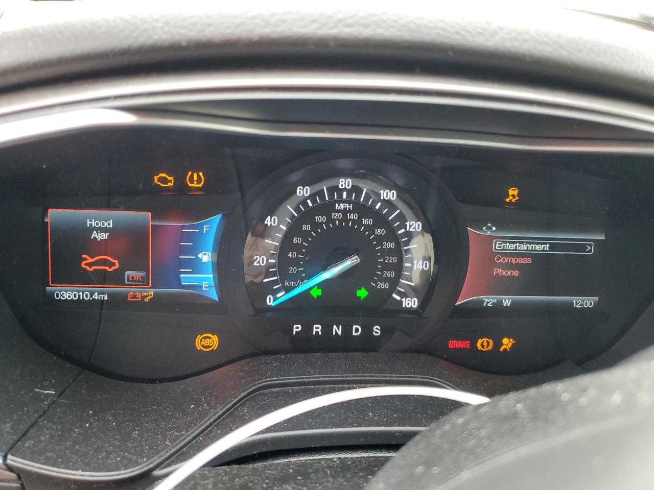 2019 Ford Fusion VIN 3FA6P0HD1KR196066 Copart auction photo, front end damage thumbnail 9