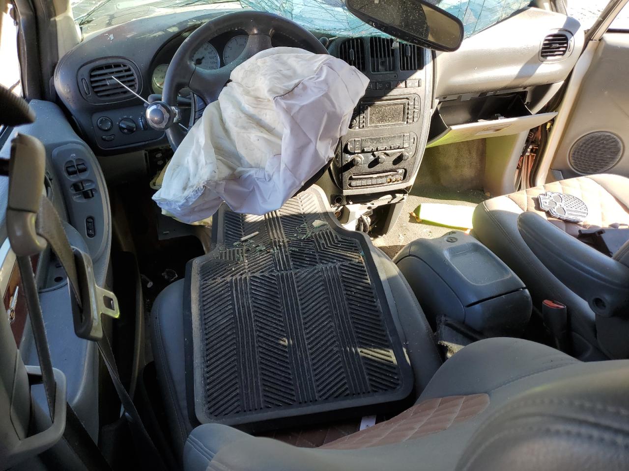 2007 Chrysler Town & Country VIN 2A8GP64LX7R319657 Copart auction photo, rollover damage thumbnail 8