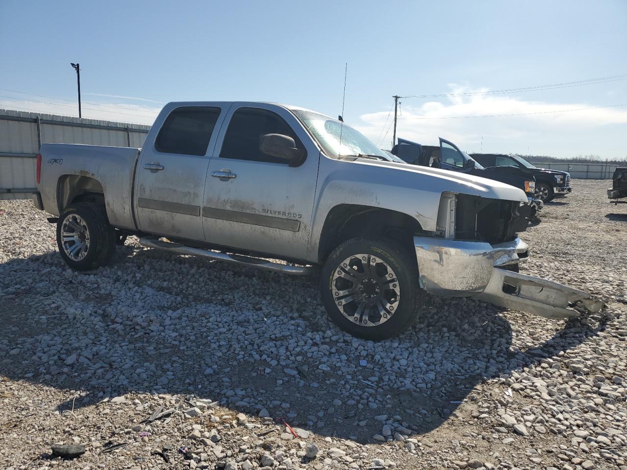 2012 Chevrolet Silverado VIN 1GCPKSE7XCF159863 Copart auction photo, front end damage thumbnail 4