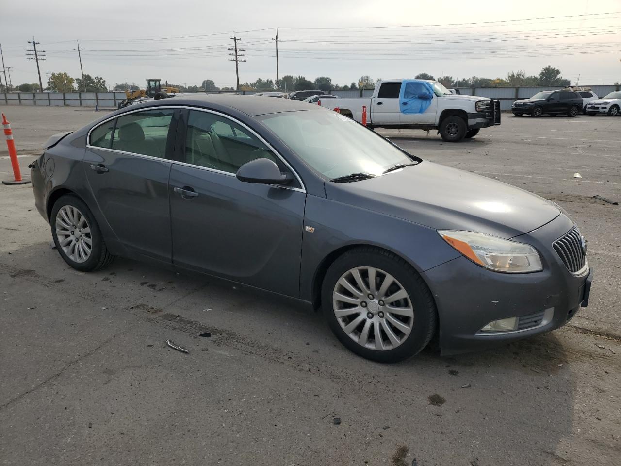 2011 Buick Regal VIN W04GV5EV9B1084036 Copart auction photo, rear end damage thumbnail 4