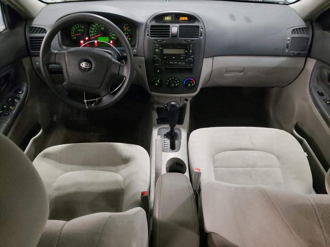 2005 KIA Spectra VIN KNAFE121955128767 Copart auction photo, front end damage thumbnail 8
