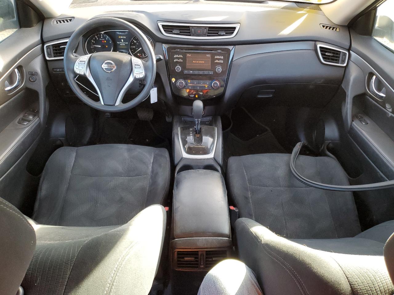 2016 Nissan Rogue VIN 5N1AT2MV1GC749195 Copart auction photo, side damage thumbnail 8