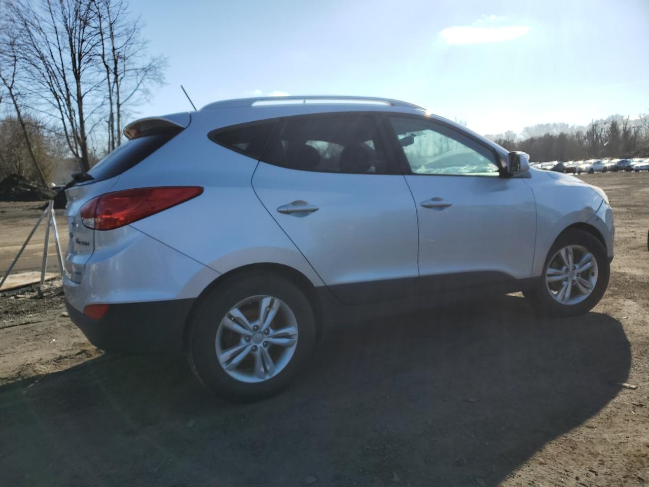 2013 Hyundai Tucson VIN KM8JUCAC5DU738034 Copart auction photo, front end damage thumbnail 3