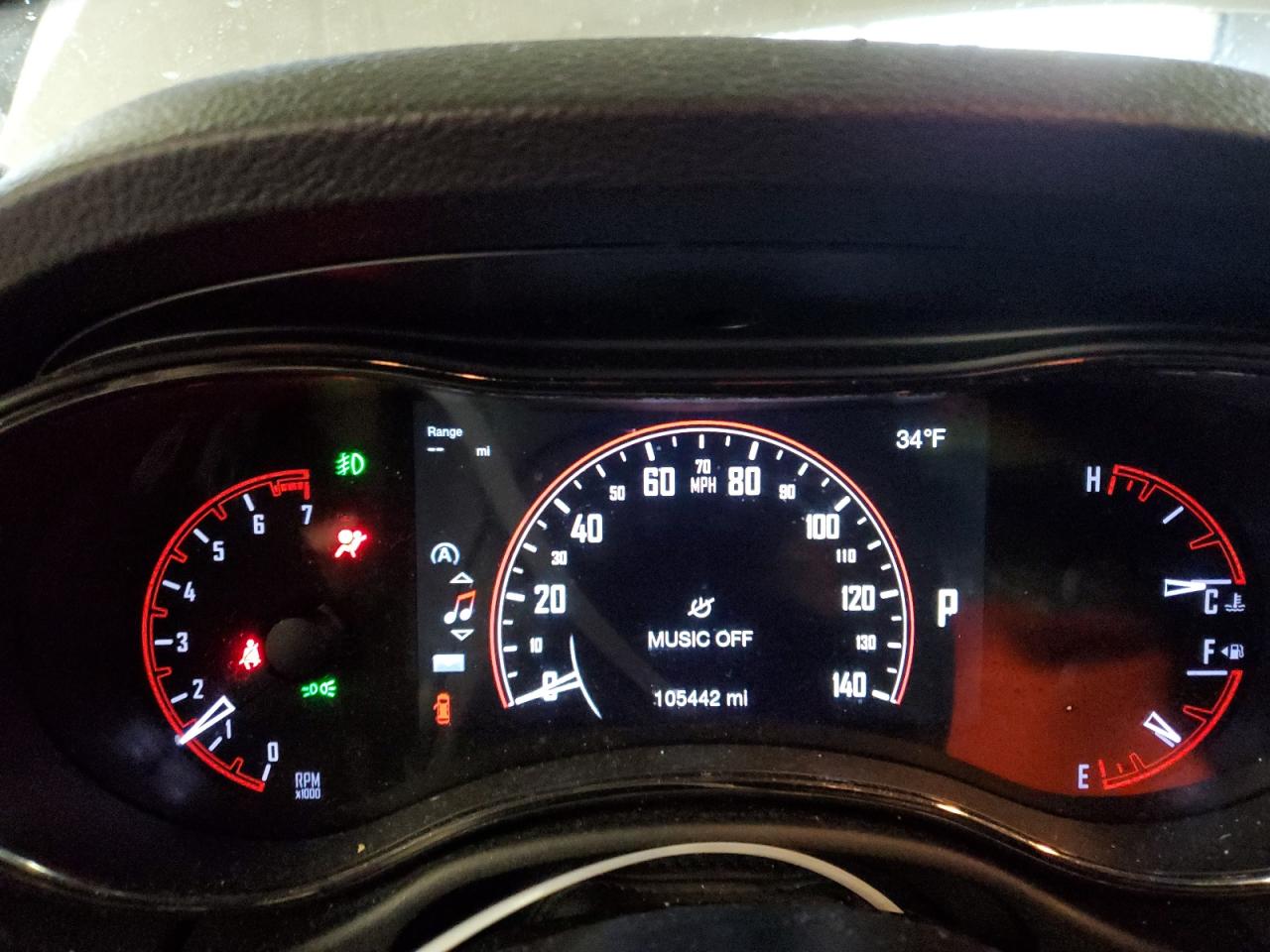 2019 Dodge Durango VIN 1C4RDHDG7KC721399 Copart auction photo, rear end / front end damage thumbnail 9