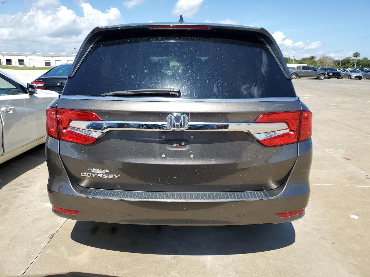 2020 Honda Odyssey VIN 5FNRL6H76LB020620 Copart auction photo, water/flood damage thumbnail 6
