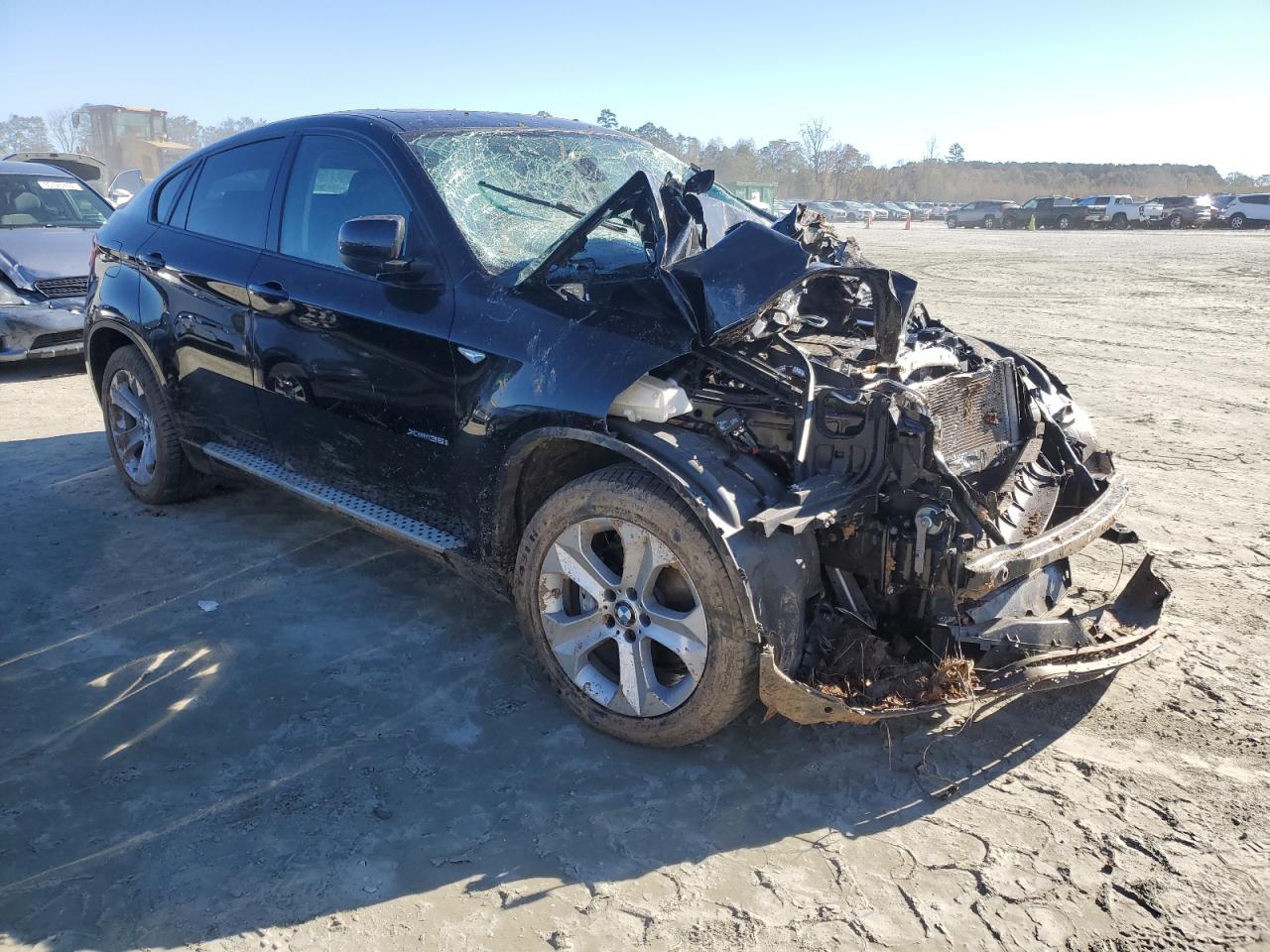 2013 BMW X6 VIN 5UXFG2C56DL785975 Copart auction photo, front end damage thumbnail 4