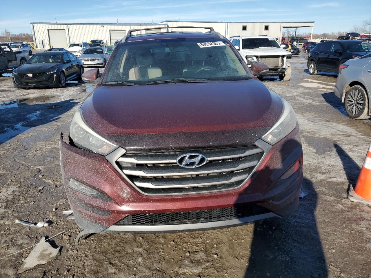 2016 Hyundai Tucson VIN KM8J33A29GU138440 Copart auction photo, normal wear / all over damage thumbnail 5