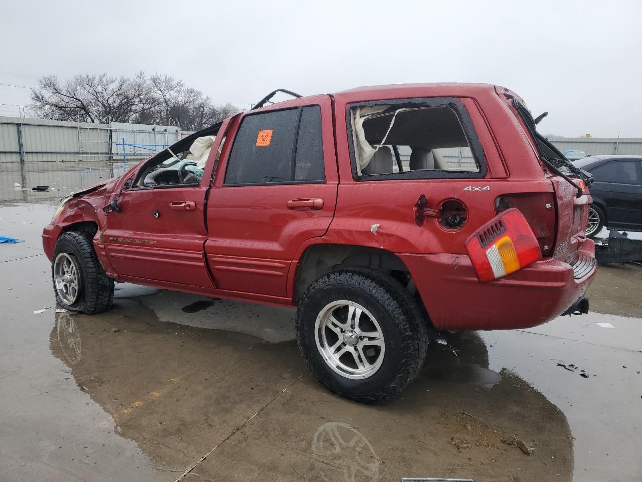 2004 Jeep Grand Cherokee VIN 1J8GW58N64C230049 Copart auction photo, all over damage thumbnail 2