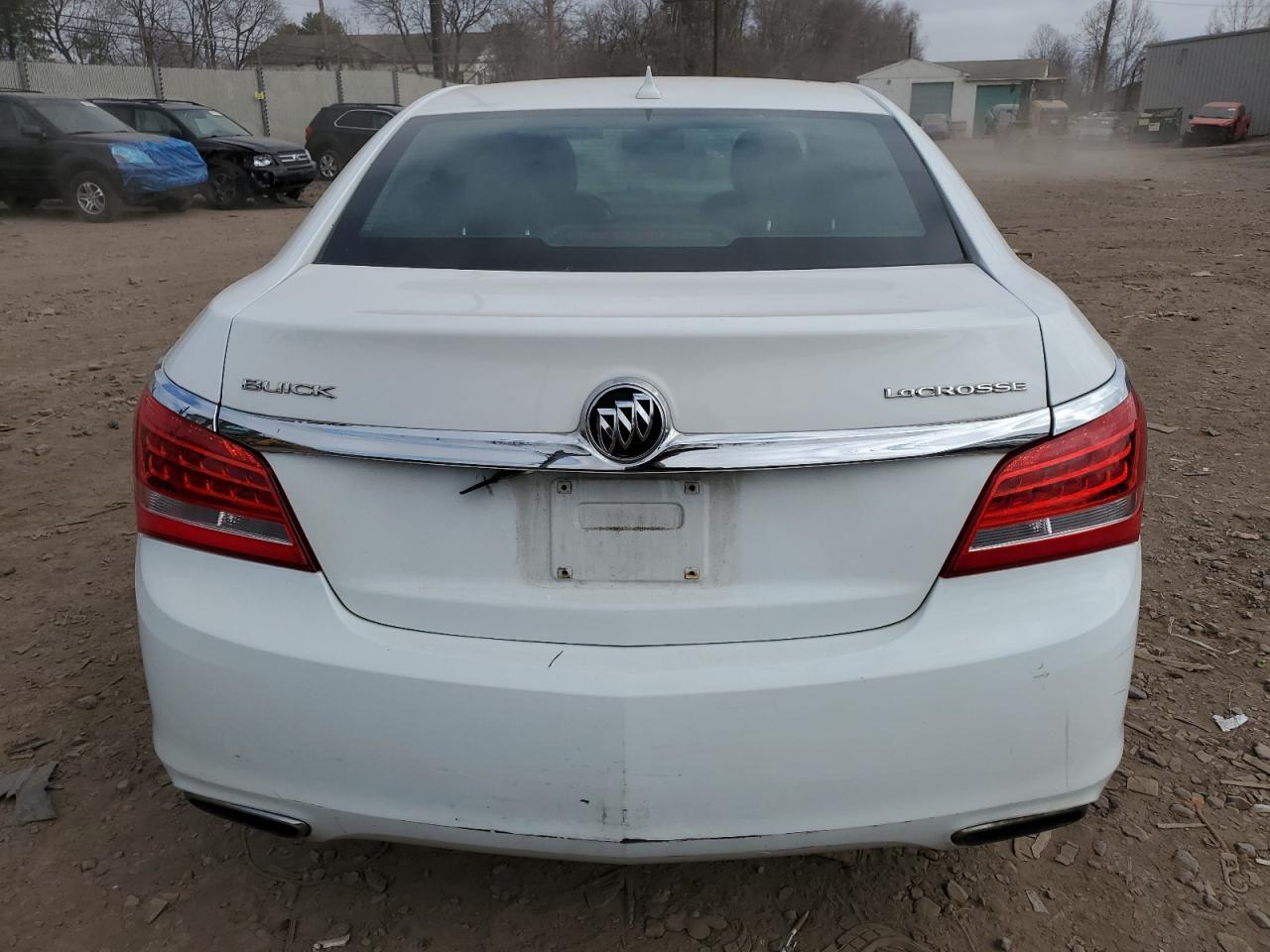 2014 Buick LaCrosse VIN 1G4GA5G32EF102070 Copart auction photo, front end / side damage thumbnail 6