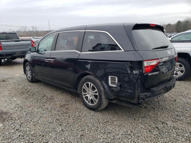2011 Honda Odyssey VIN 5FNRL5H41BB075510 Copart auction photo, side / front end damage thumbnail 2