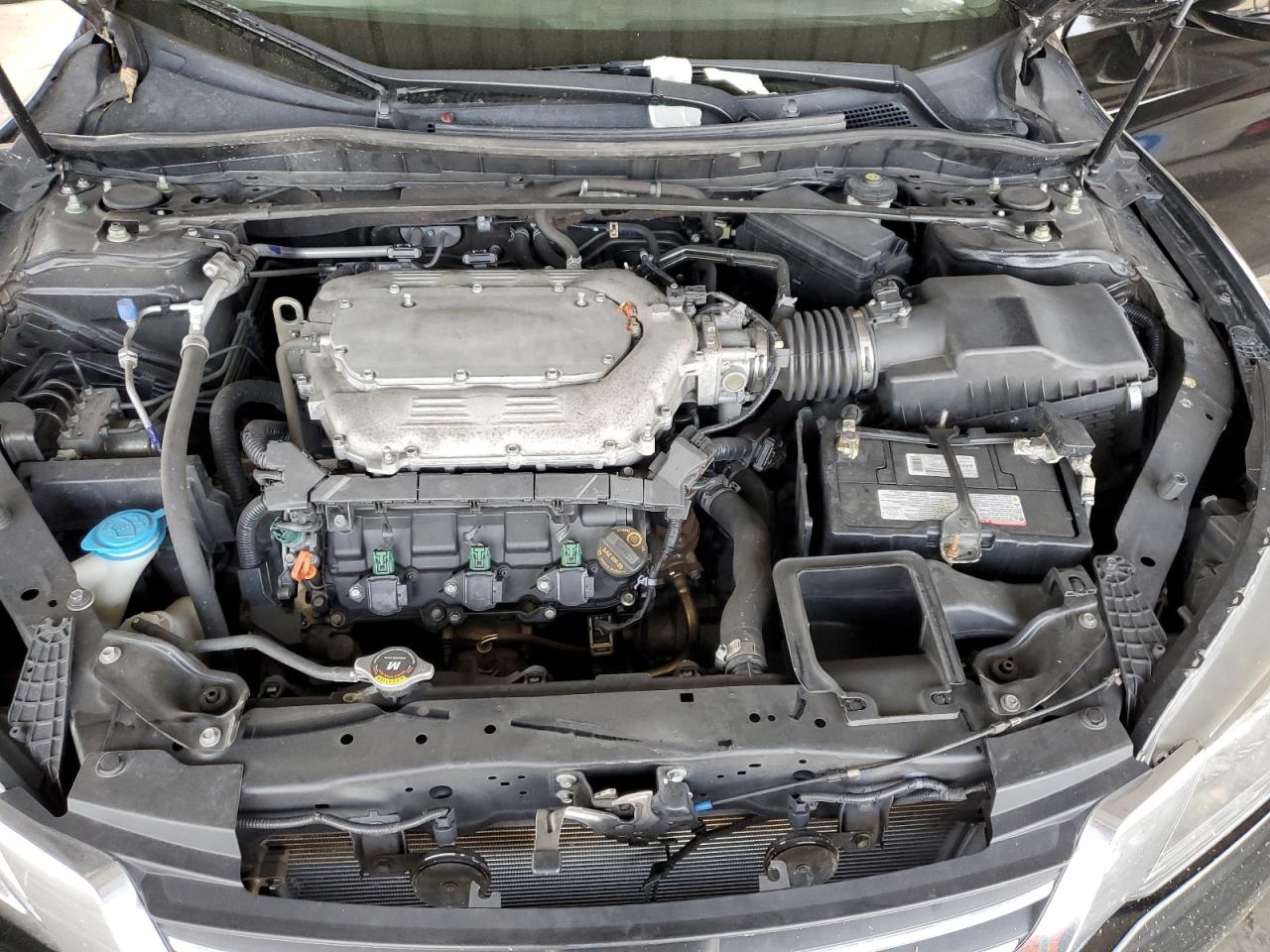 2014 Honda Accord VIN 1HGCR3F98EA006318 Copart auction photo, rear end / side damage thumbnail 11