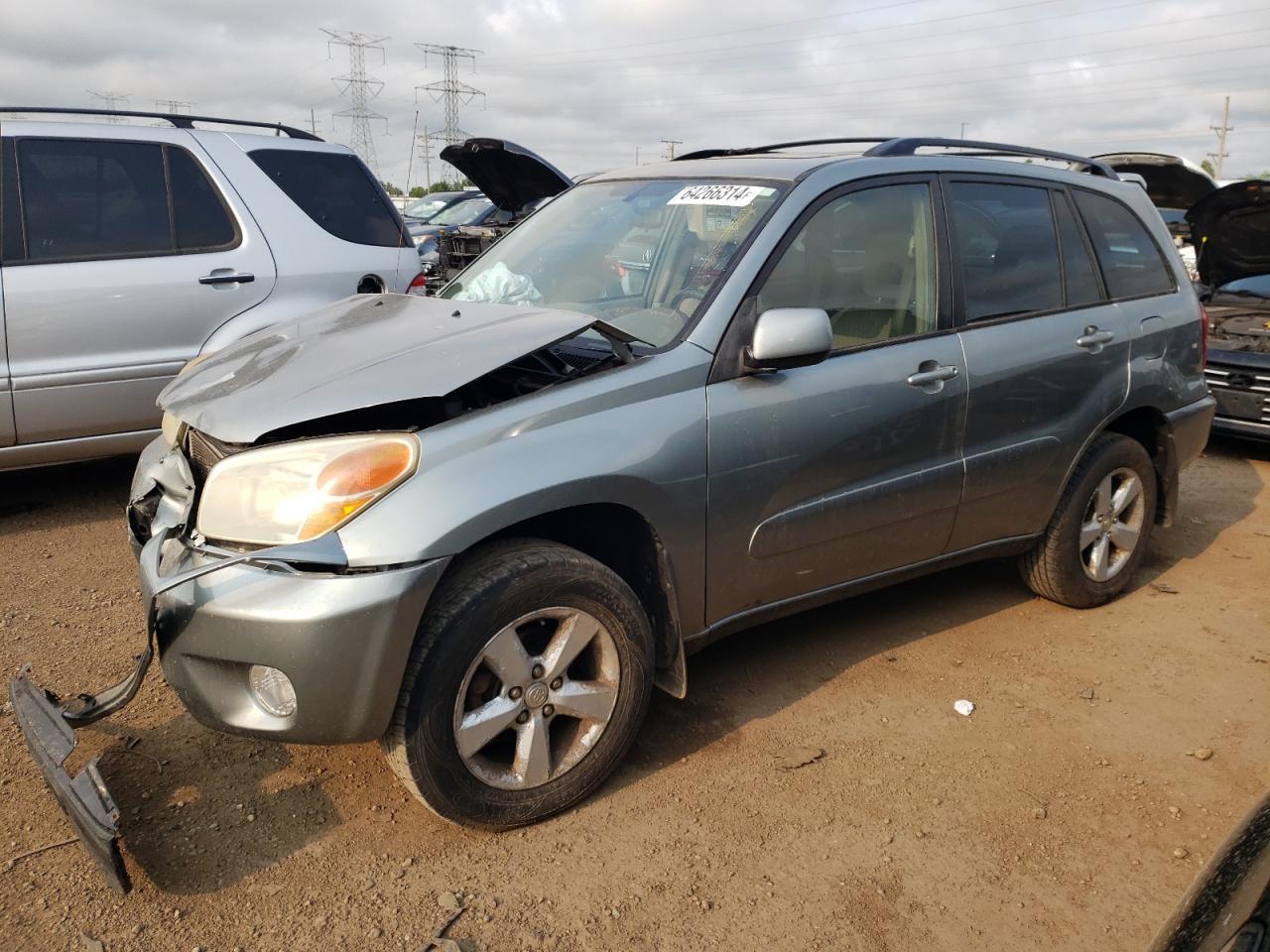 2005 Toyota RAV 4 VIN JTEGD20V650084533