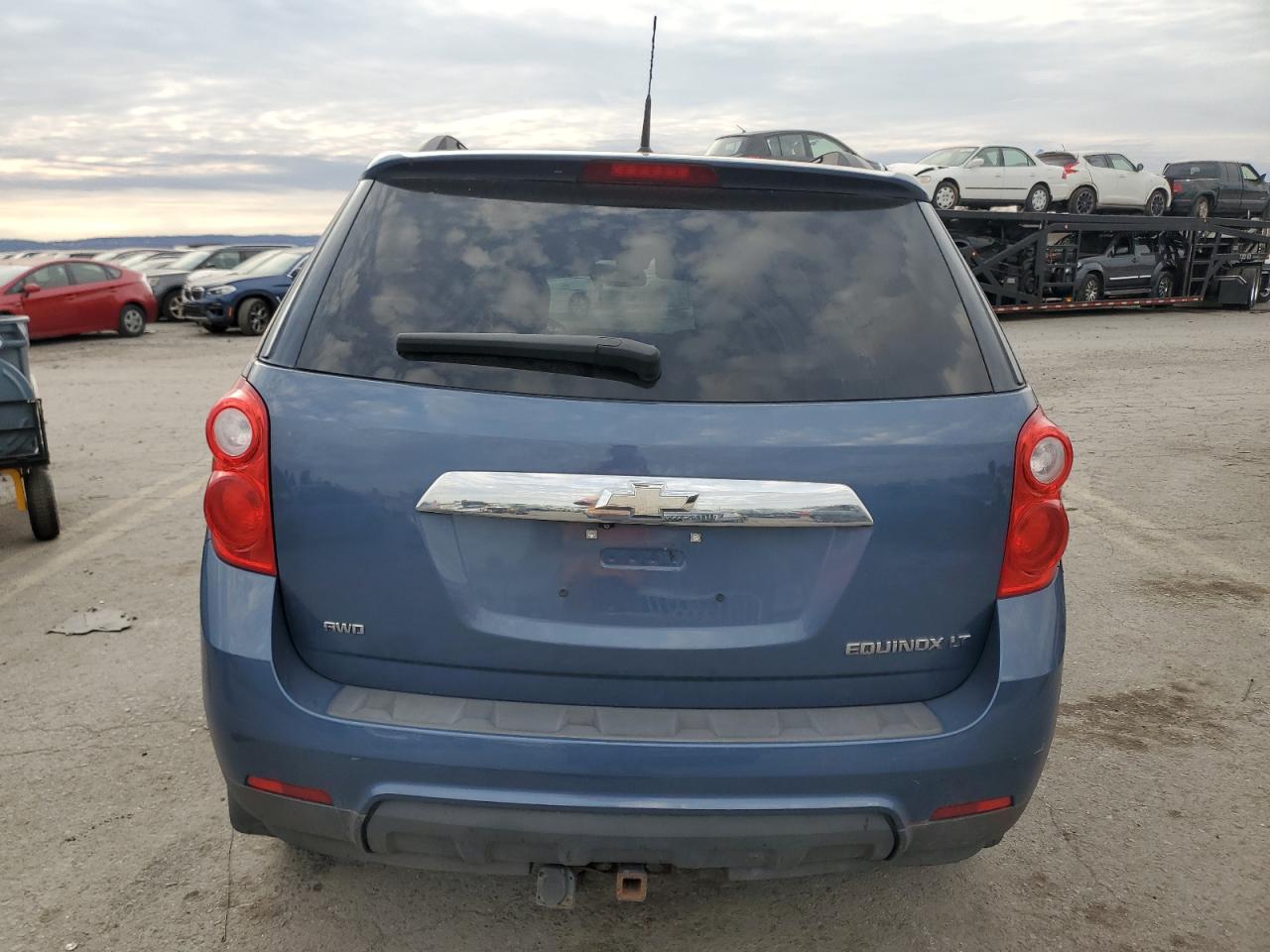 2011 Chevrolet Equinox VIN 2CNFLEEC7B6440434 Copart auction photo, front end / undercarriage damage thumbnail 6