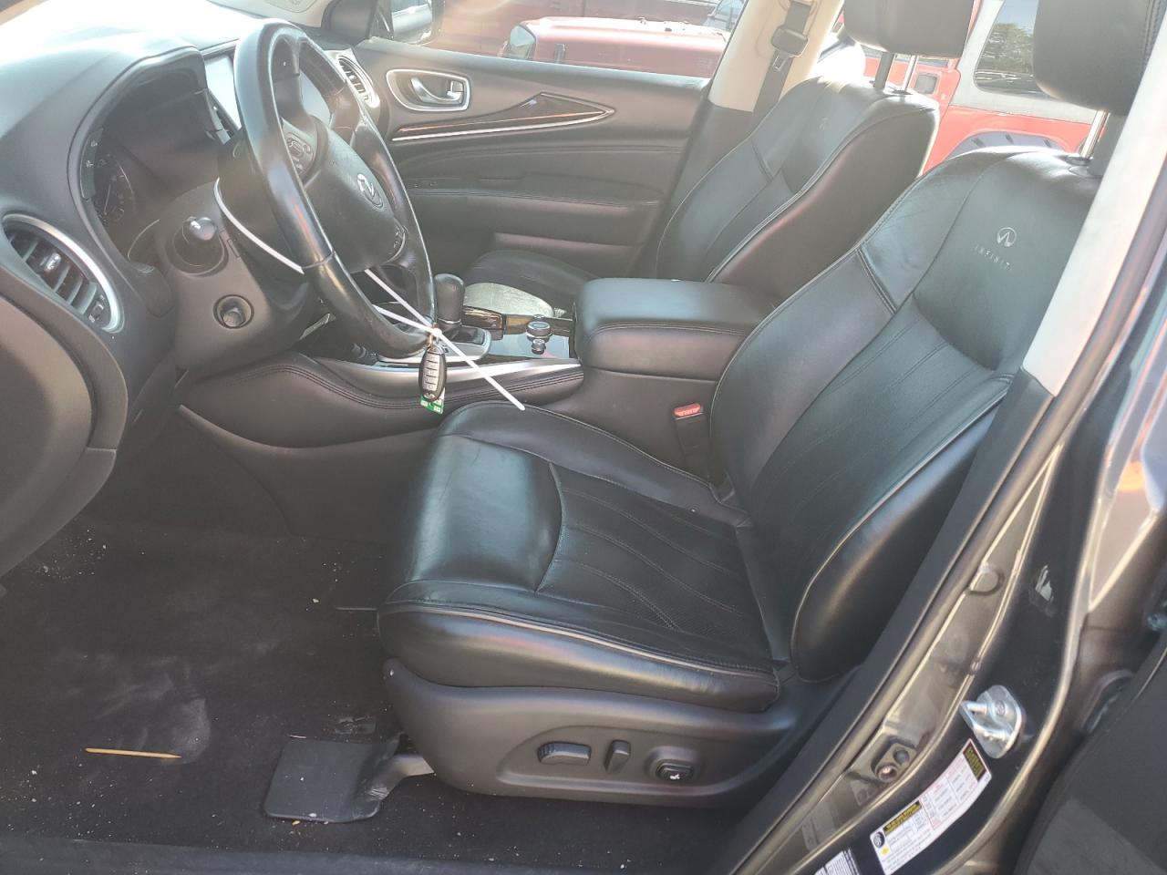 2014 Infiniti QX60 VIN 5N1CL0MM9EC517347 Copart auction photo, front end damage thumbnail 7