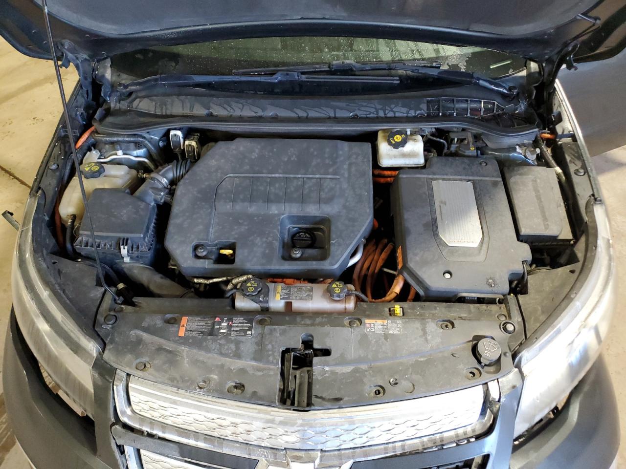 2012 Chevrolet Volt VIN 1G1RD6E43CU114994 Copart auction photo, front end / side damage thumbnail 11