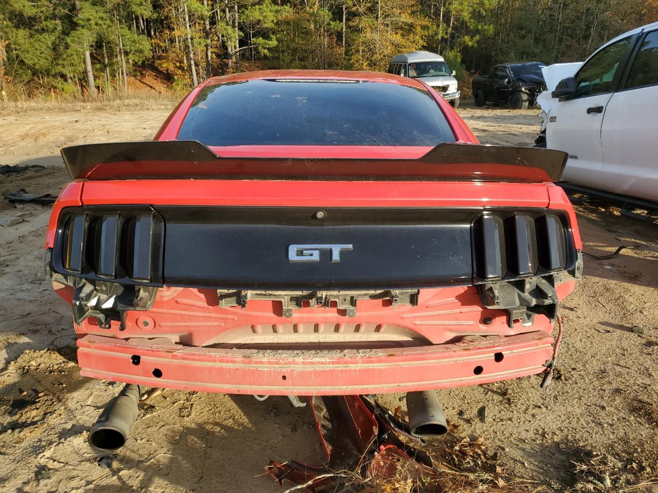 2017 Ford Mustang VIN 1FA6P8CF5H5259060 Copart auction photo, all over damage thumbnail 6
