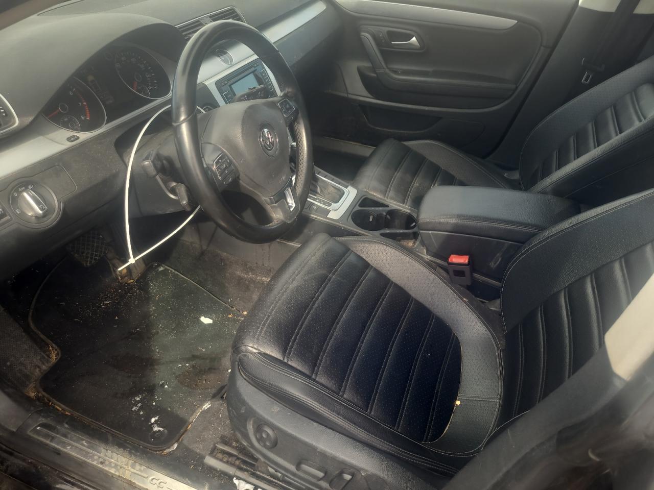 2014 Volkswagen Passat CC VIN WVWBP7AN9EE517170 Copart auction photo, frame damage damage thumbnail 7