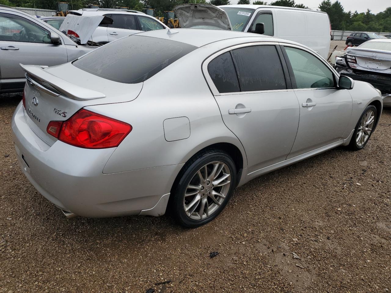 2008 Infiniti G VIN JNKBV61F18M257624 Copart auction photo, front end damage thumbnail 3