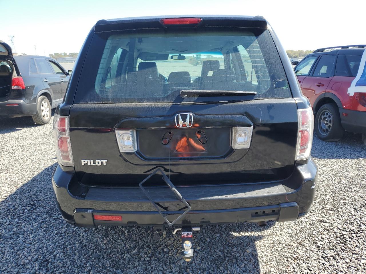 2006 Honda Pilot VIN 5FNYF281X6B043992 Copart auction photo, front end / rear end damage thumbnail 6