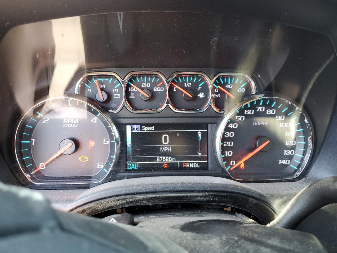 2019 Chevrolet Silverado VIN 2GCRCPEC2K1132887 Copart auction photo, front end / side damage thumbnail 9