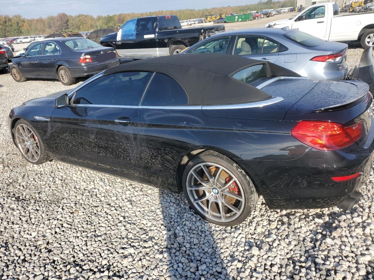 2012 BMW 6er VIN WBALZ3C50CDL70371 Copart auction photo, undercarriage damage thumbnail 2