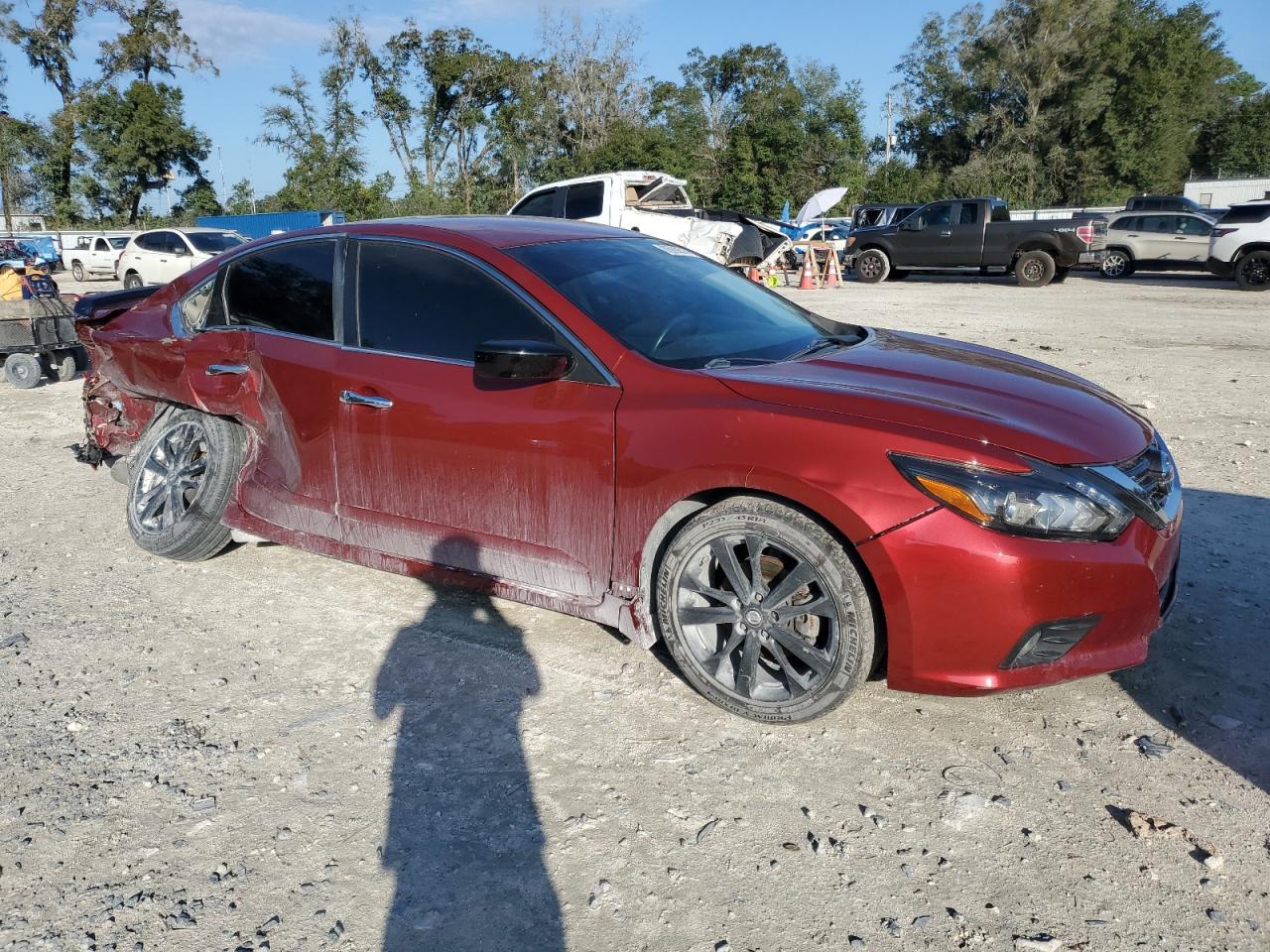 2017 Nissan Altima VIN 1N4AL3AP0HC177463 Copart auction photo, all over damage thumbnail 4
