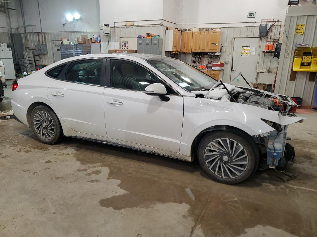 2023 Hyundai Sonata VIN KMHL54JJ9PA072134 Copart auction photo, front end damage thumbnail 4