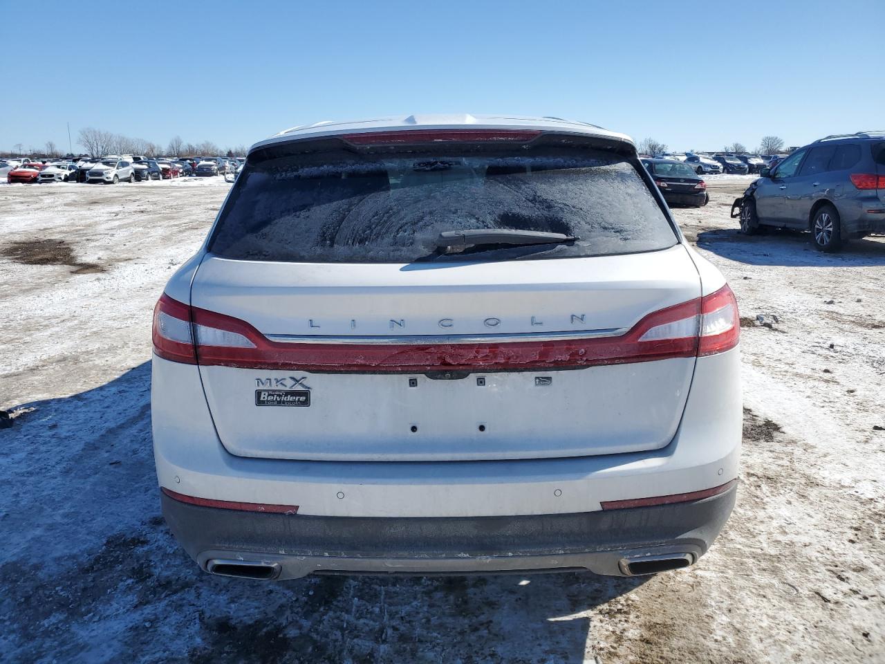 2016 Lincoln MKX VIN 2LMTJ6JR9GBL62945 Copart auction photo, front end damage thumbnail 6