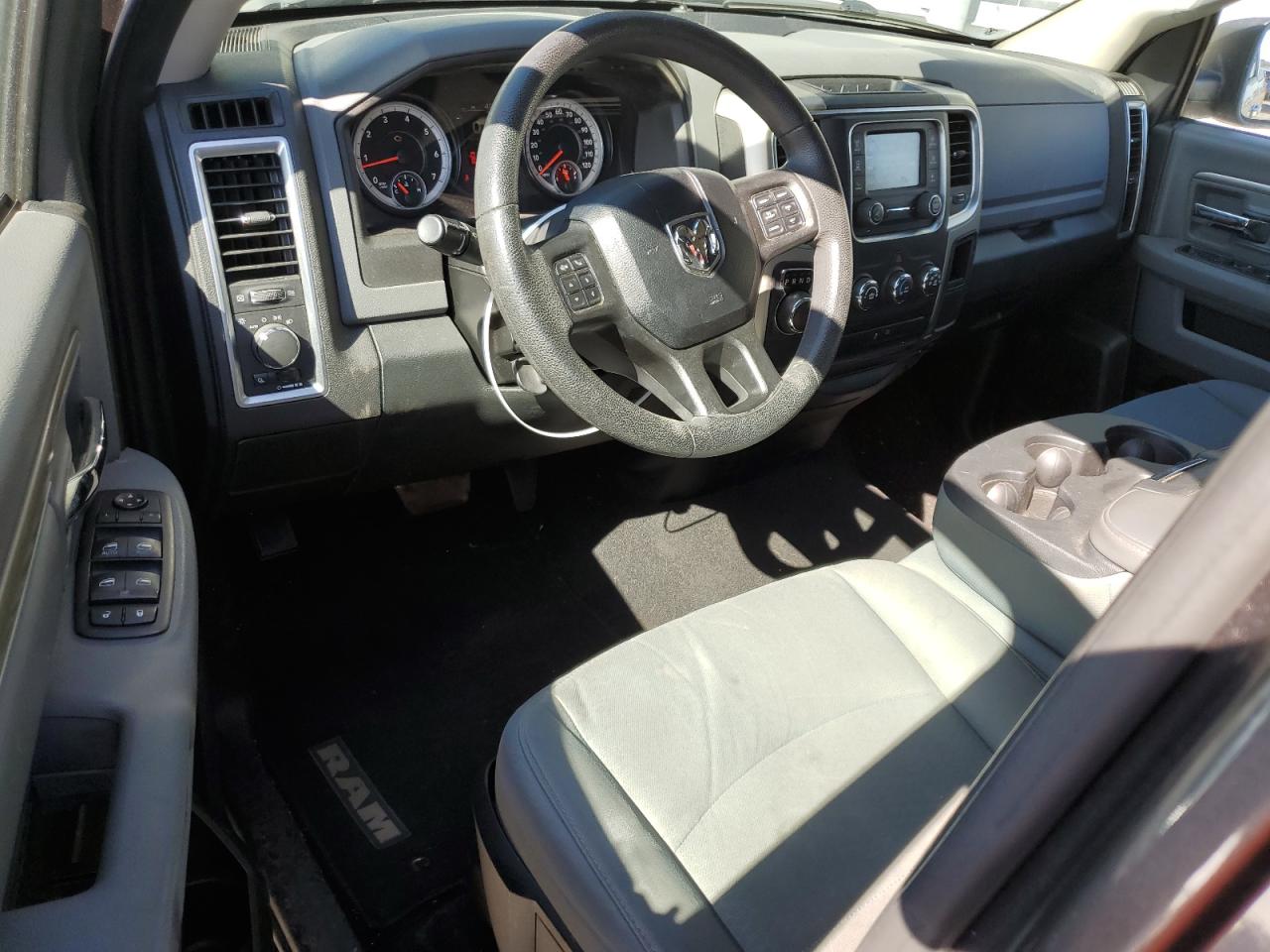 2014 RAM 1500 VIN 1C6RR6GT2ES480495 Copart auction photo, rear end damage thumbnail 8