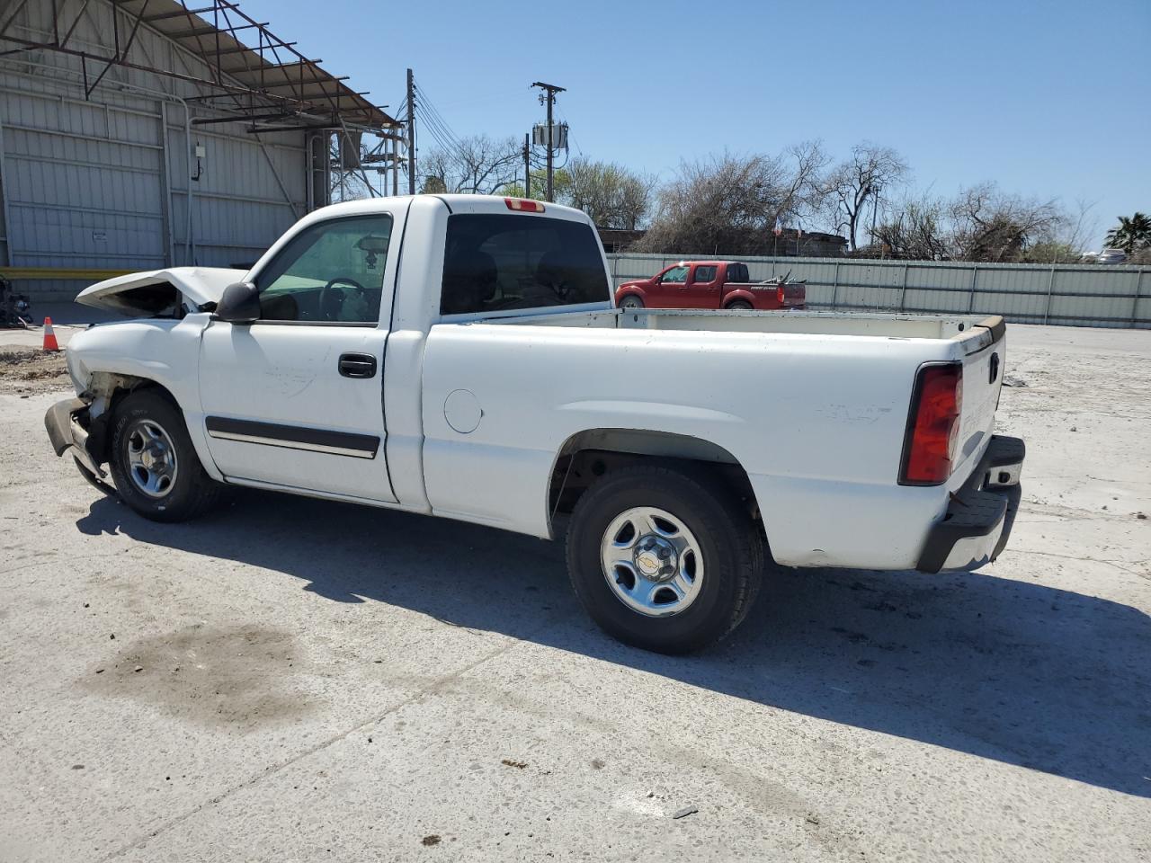 2003 Chevrolet Silverado VIN 1GCEC14X53Z293212 Copart auction photo, front end / minor dent/scratches damage thumbnail 2