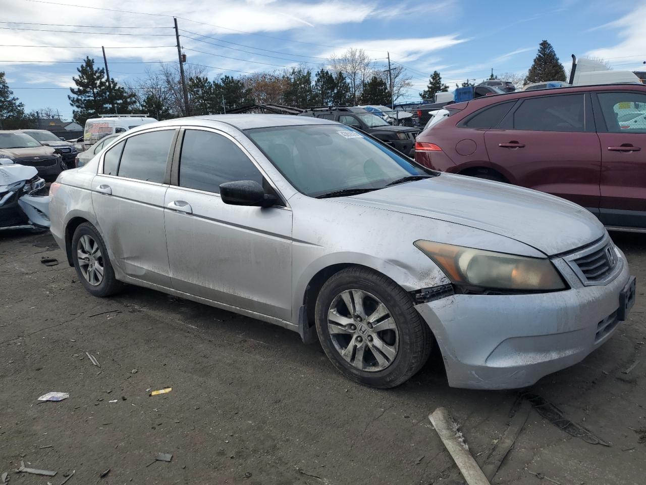 2010 Honda Accord VIN 1HGCP2F4XAA120271 Copart auction photo, side / side damage thumbnail 4