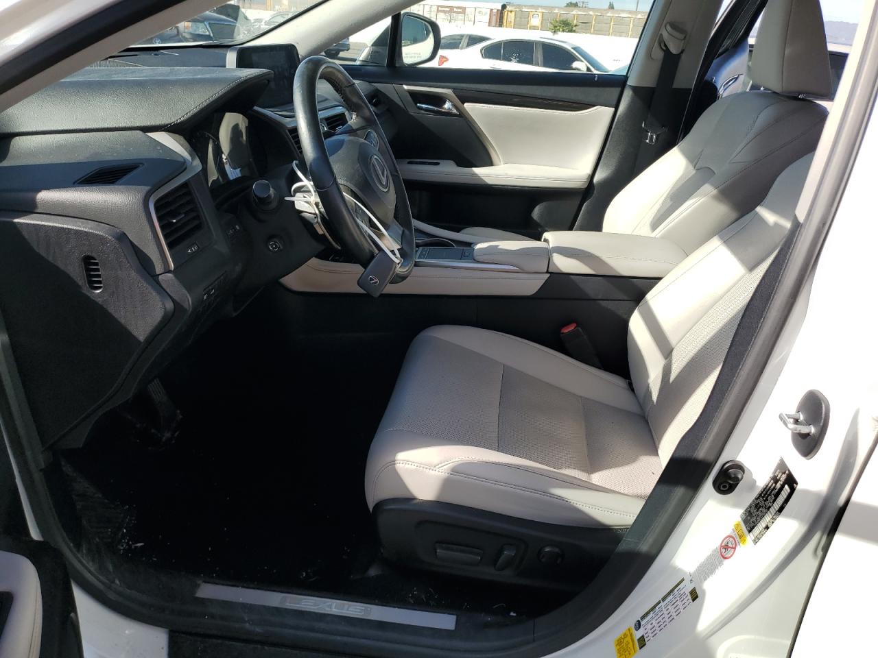 2020 Lexus RX VIN 2T2AZMAA3LC155530 Copart auction photo, front end / undercarriage damage thumbnail 7