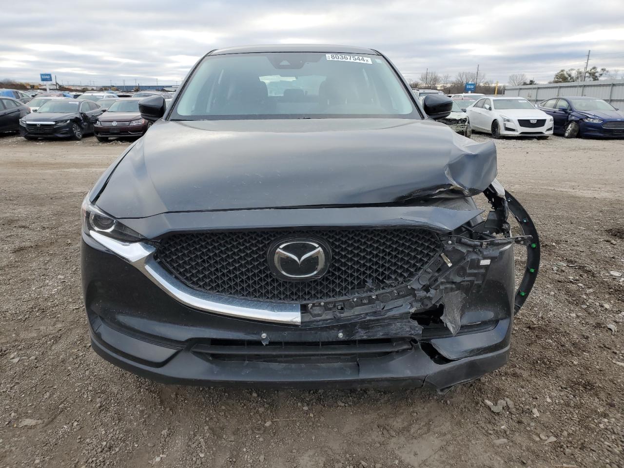 2021 Mazda CX-5 VIN JM3KFBBM0M1315357 Copart auction photo, front end damage thumbnail 5