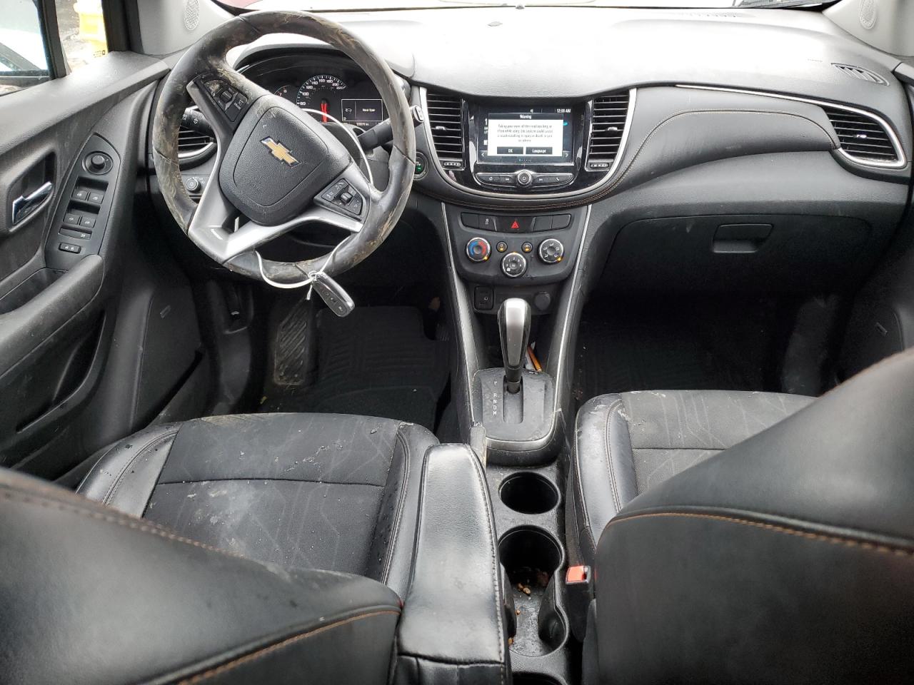2017 Chevrolet Trax VIN 3GNCJLSB5HL182391 Copart auction photo, undercarriage / front end damage thumbnail 8