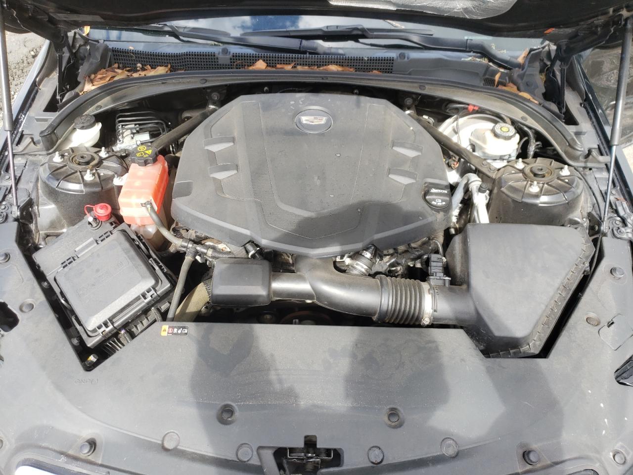 2016 Cadillac ATS VIN 1G6AH5RSXG0181233 Copart auction photo, side / front end damage thumbnail 12