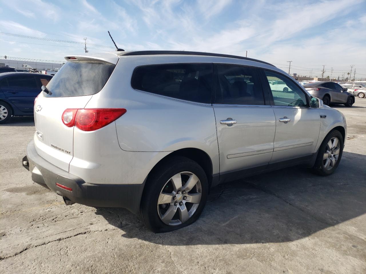 2011 Chevrolet Traverse VIN 1GNKRLED9BJ200343 Copart auction photo, burn - engine damage thumbnail 3