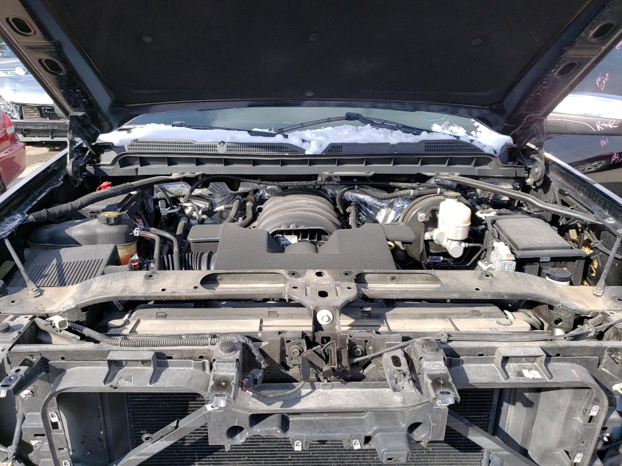 2017 Chevrolet Silverado VIN 3GCUKTEC8HG281052 Copart auction photo, all over damage thumbnail 11