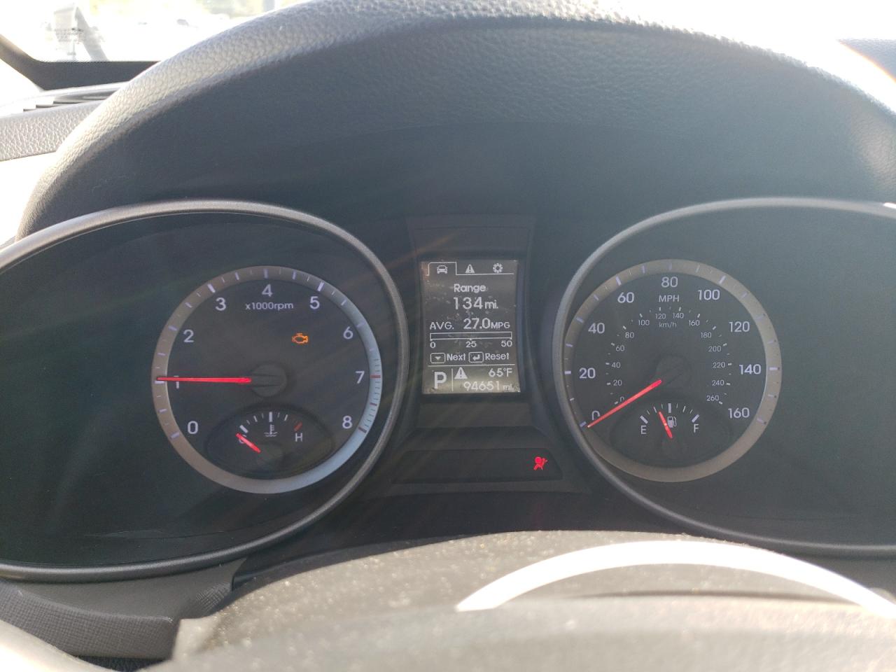 2014 Hyundai Santa Fe VIN 5XYZT3LB6EG131545 Copart auction photo, front end damage thumbnail 9