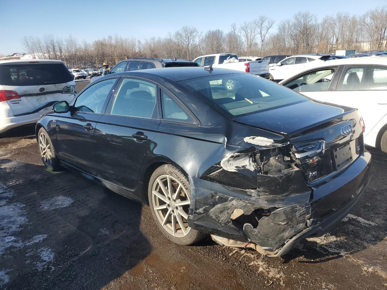 2017 Audi A6 VIN WAUF2AFC7HN025825 Copart auction photo, rear end damage thumbnail 2