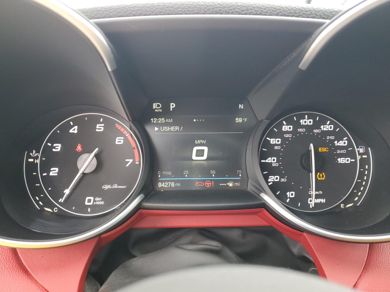 2018 Alfa Romeo Giulia VIN ZARFAEBN3J7591484 Copart auction photo, all over damage thumbnail 9