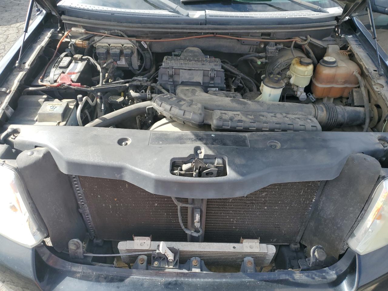 2004 Ford F-150 VIN 1FTPW12574KB78901 Copart auction photo, rear end damage thumbnail 11
