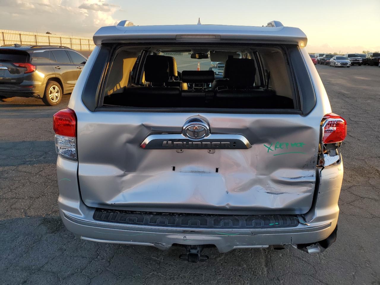 2011 Toyota 4Runner VIN JTEBU5JR8B5074808 Copart auction photo, all over damage thumbnail 6