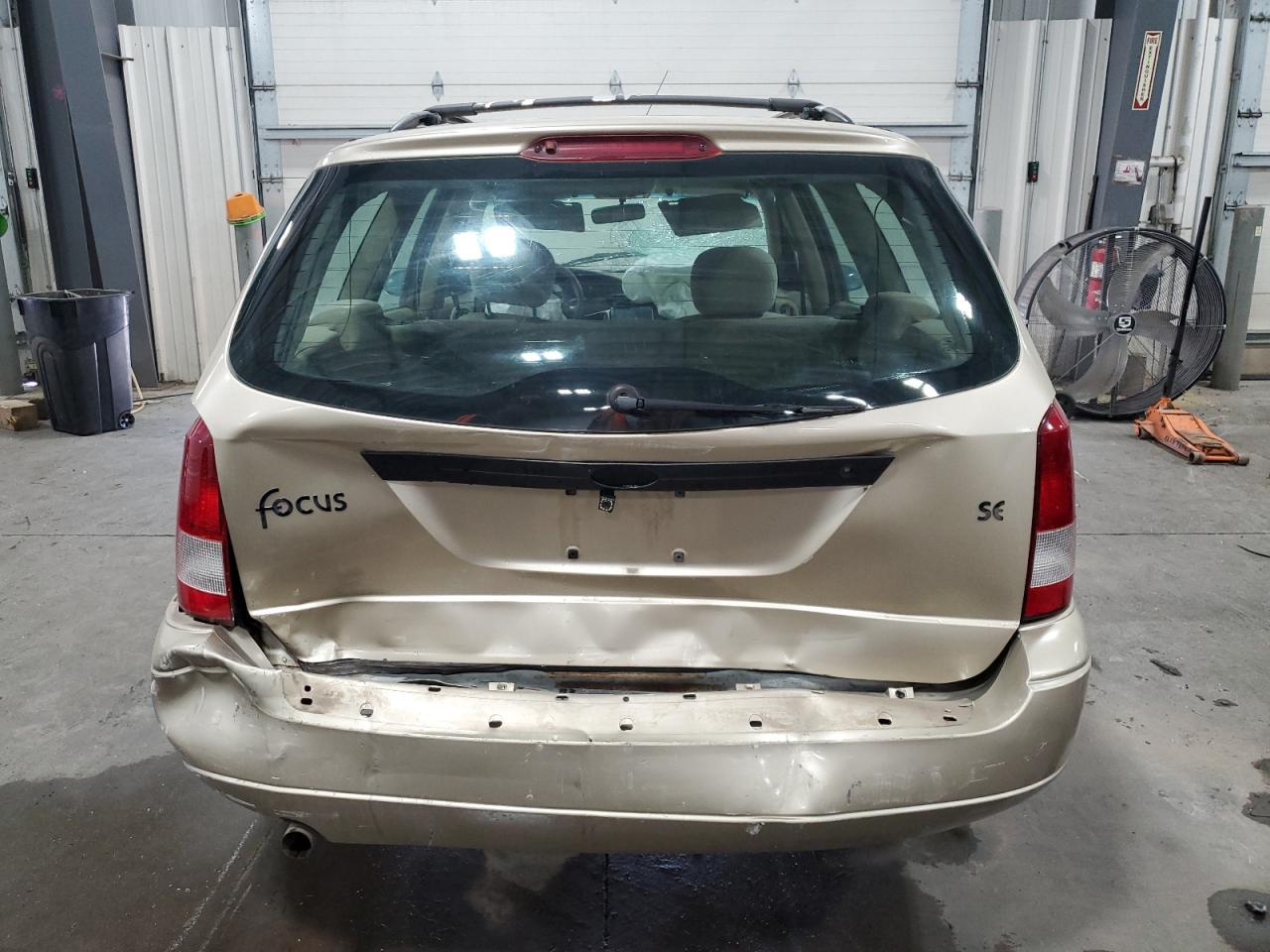 2000 Ford Focus VIN 1FAFP3632YW160100 Copart auction photo, all over damage thumbnail 6