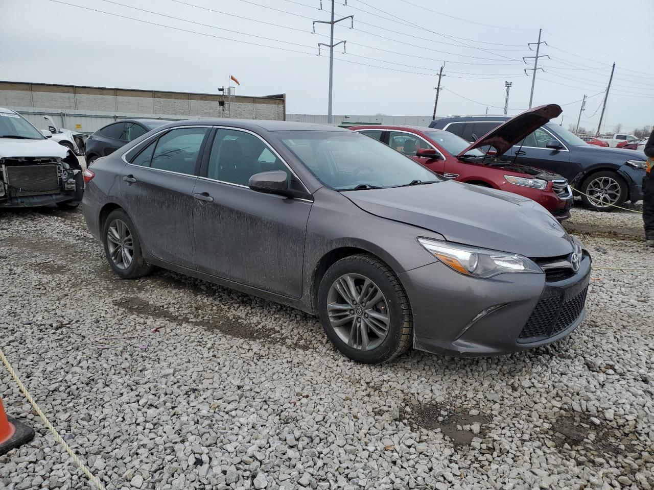 2016 Toyota Camry VIN 4T1BF1FK0GU191178 Copart auction photo, front end damage thumbnail 4