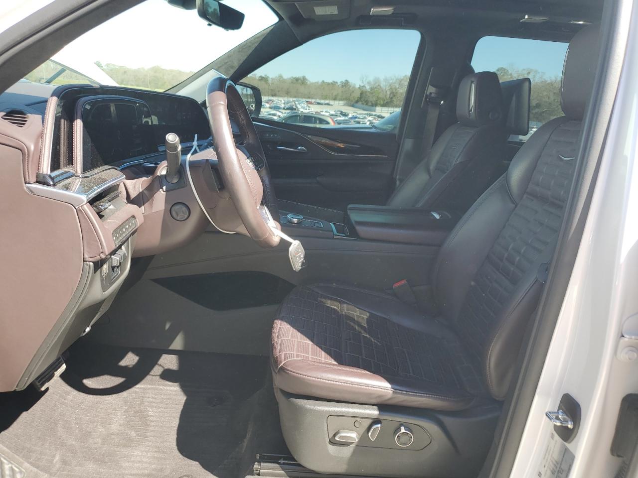 2022 Cadillac Escalade VIN 1GYS4RKL1NR337220 Copart auction photo, vandalism damage thumbnail 7