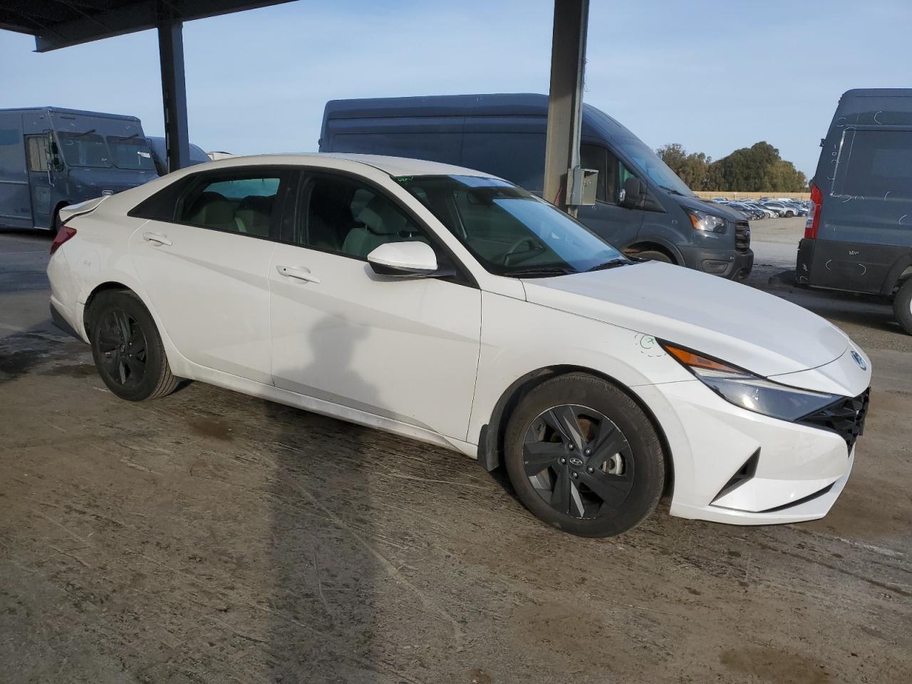 2023 Hyundai Elantra VIN KMHLM4AJ5PU059740 Copart auction photo, rear end damage thumbnail 4