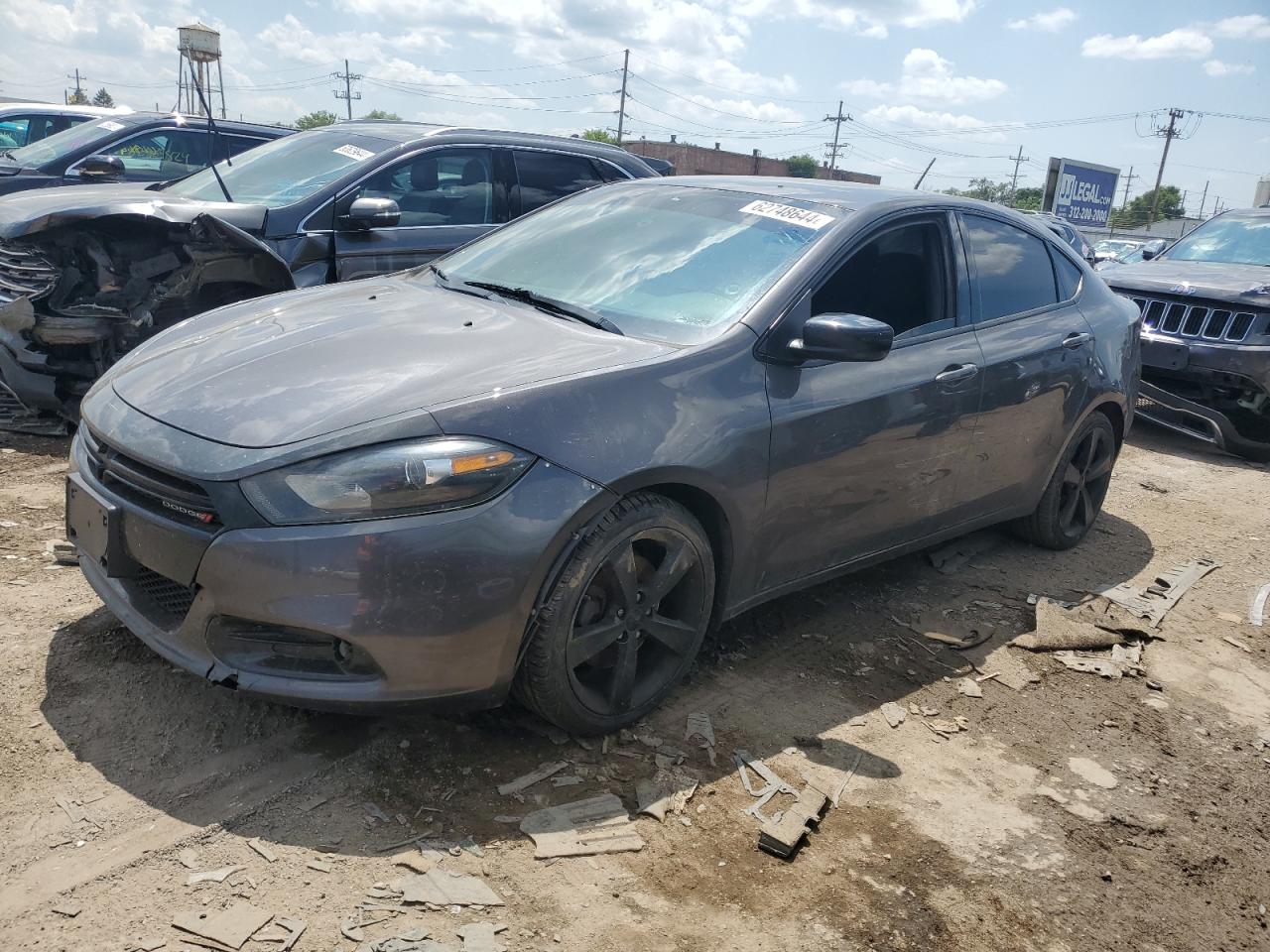 2015 Dodge Dart VIN 1C3CDFBB8FD345608
